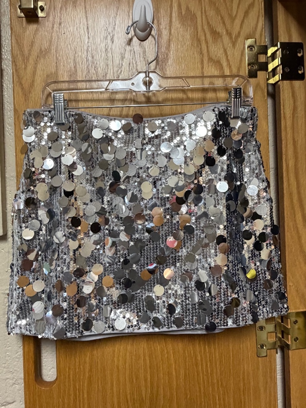 Cider Gray Sequins/Sparkly Skirt